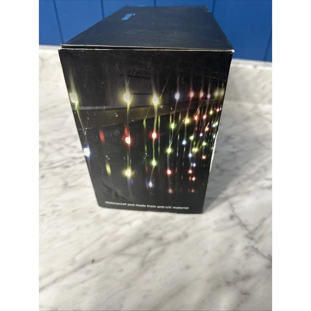 Icicle Lights, Smart RGBIC‎ Christmas Lights for Outside with 400 LEDs 33ft